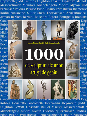 cover image of 1000 de sculpturi ale unor artişti de geniu